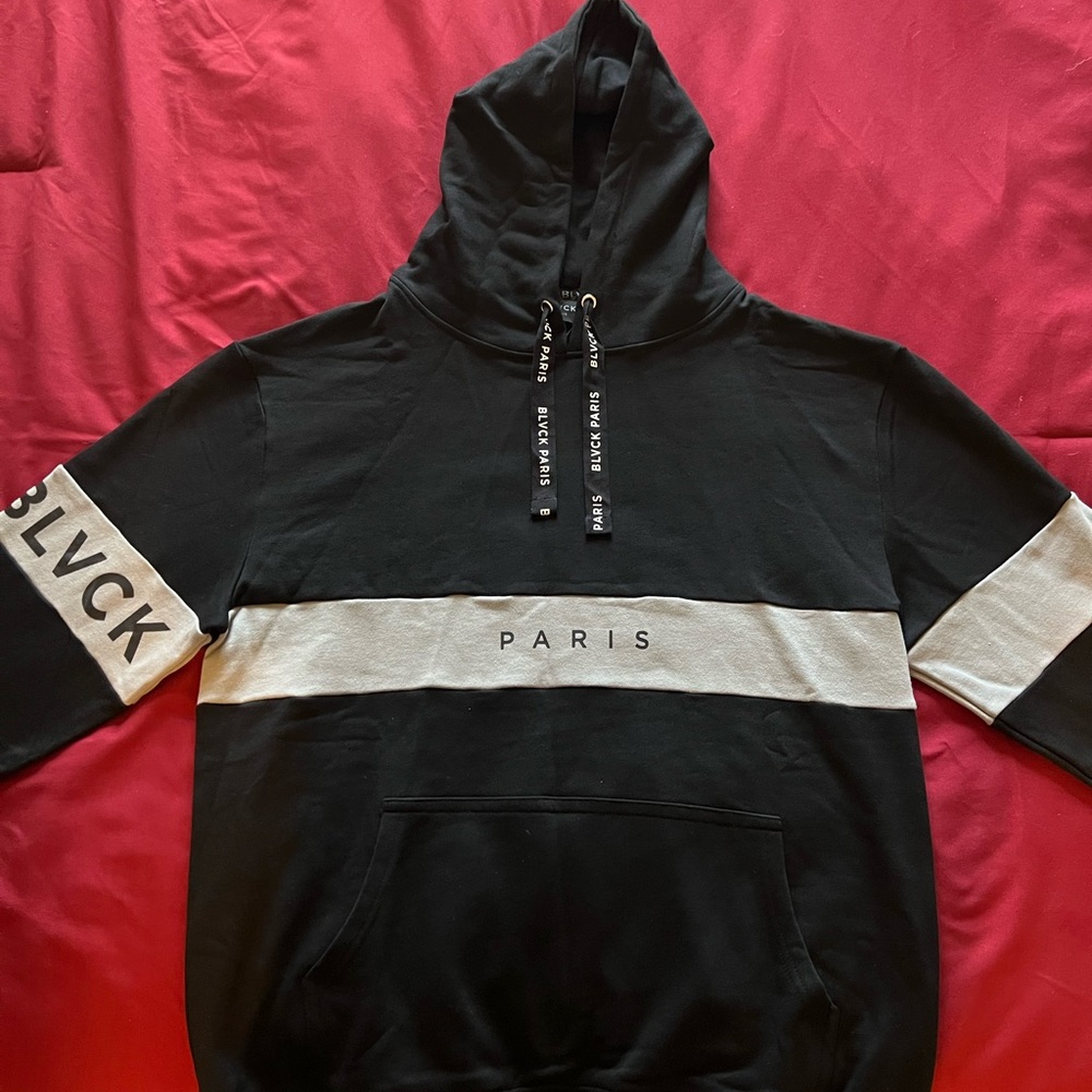 BLVCK Paris Bold Strip Hoodie